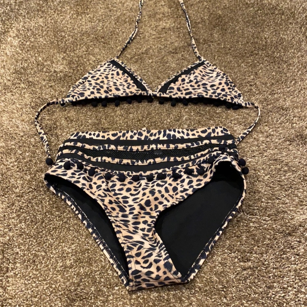 SAILING THROUGH PARADISE LEOPARD PRINT BIKINI